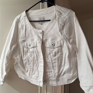 White Denim Jacket